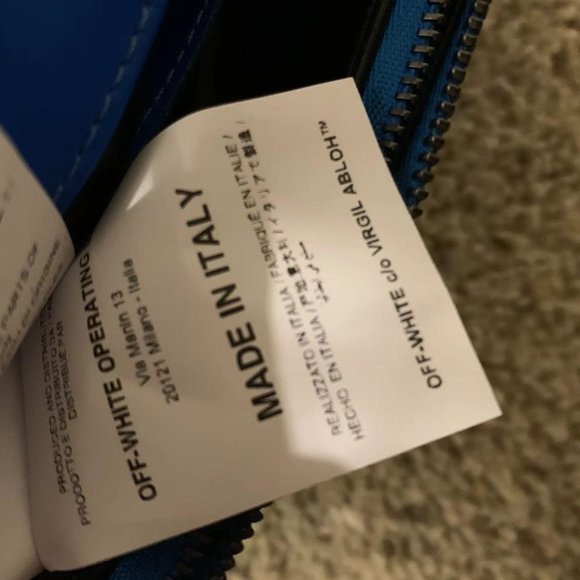 Off-White Blue Crossbody Bag - Picture 5 of 12